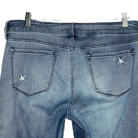 NYDJ Marilyn Embroidered Ankle Crop Jeans  | Size 12 | Lift Tuck Technology - Picture 6 of 16